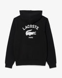 LACOSTE Felpa con cappuccio con stampa