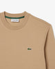 LACOSTE Felpa girocollo in pile