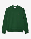 LACOSTE Felpa girocollo in pile