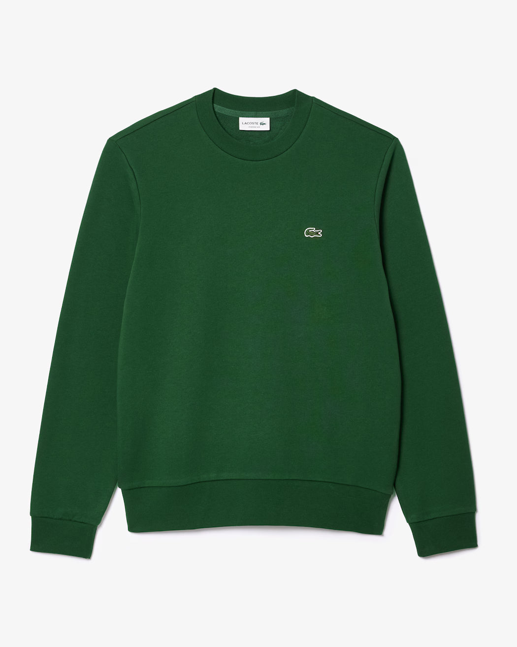 LACOSTE Felpa girocollo in pile