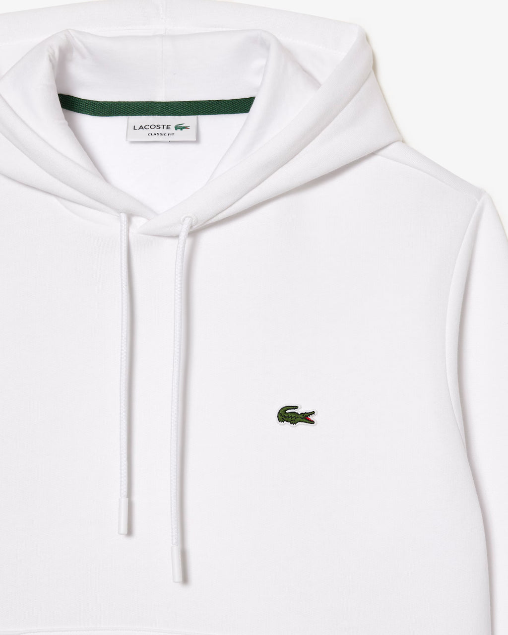 LACOSTE Felpa con cappuccio in pile
