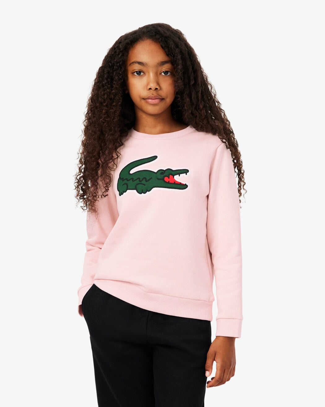 FELPA GIROCOLLO LACOSTE KIDS  UNISEX ART:947880