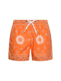 Boxer Saint Vincent Stampato BANDANA ARANCIO