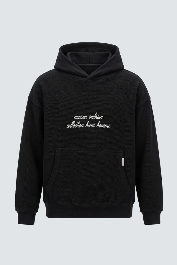 FELPA CON CAPPUCCIO I'M BRIAN ARRT:3919