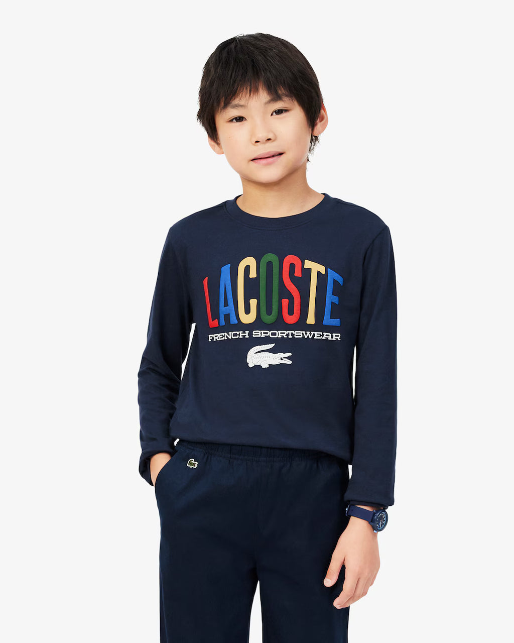 T-shirt a maniche lunghe con stampa