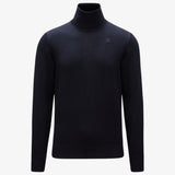 K-WAY HENRY MERINO GREEN BLACKISH