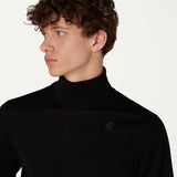 K-WAY HENRY MERINO GREEN BLACKISH
