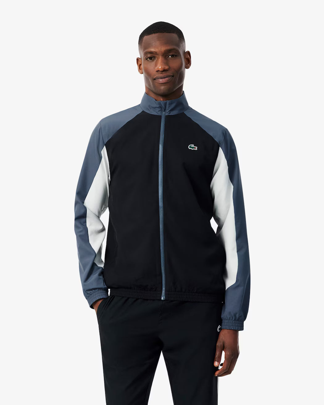 Tuta sportiva colorblock con stampa LACOSTE