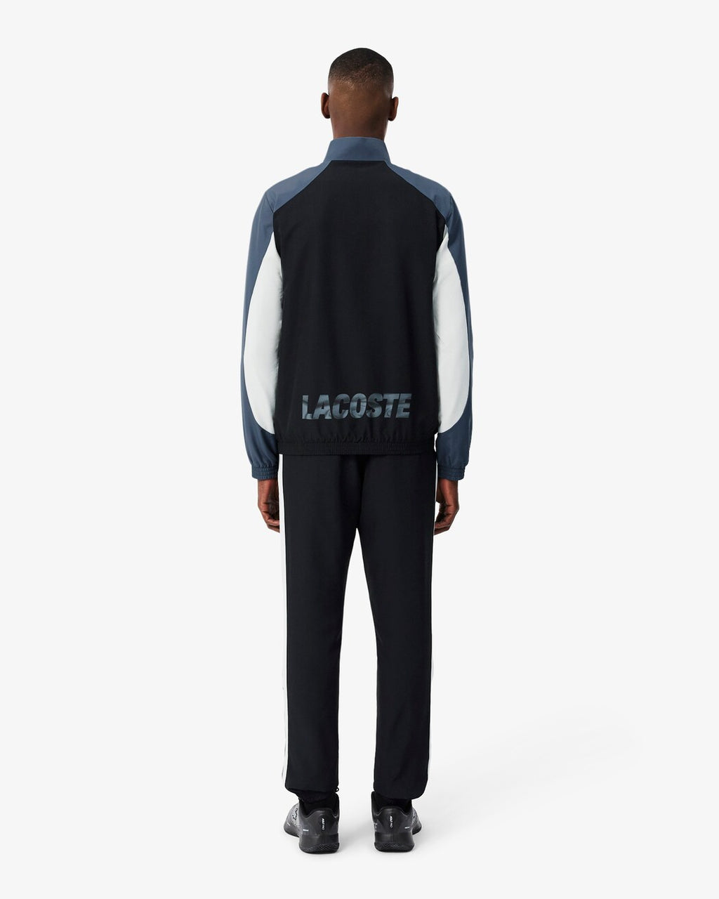 Tuta sportiva colorblock con stampa LACOSTE