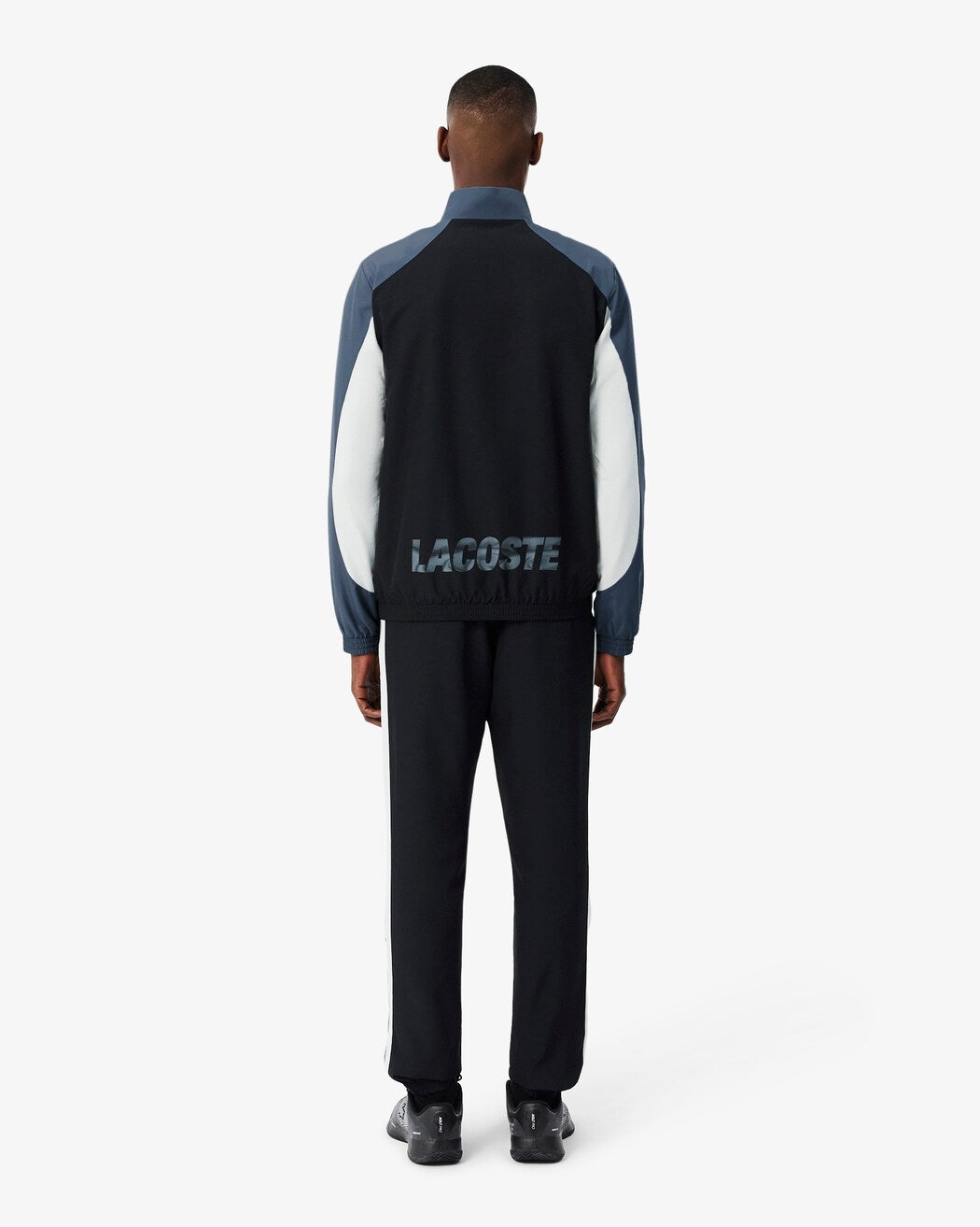 Tuta sportiva colorblock con stampa LACOSTE