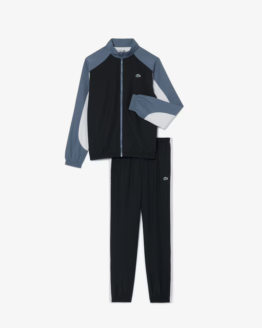 Tuta sportiva colorblock con stampa LACOSTE