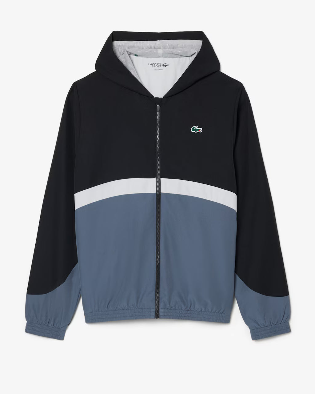 Tuta sportiva colorblock con stampa