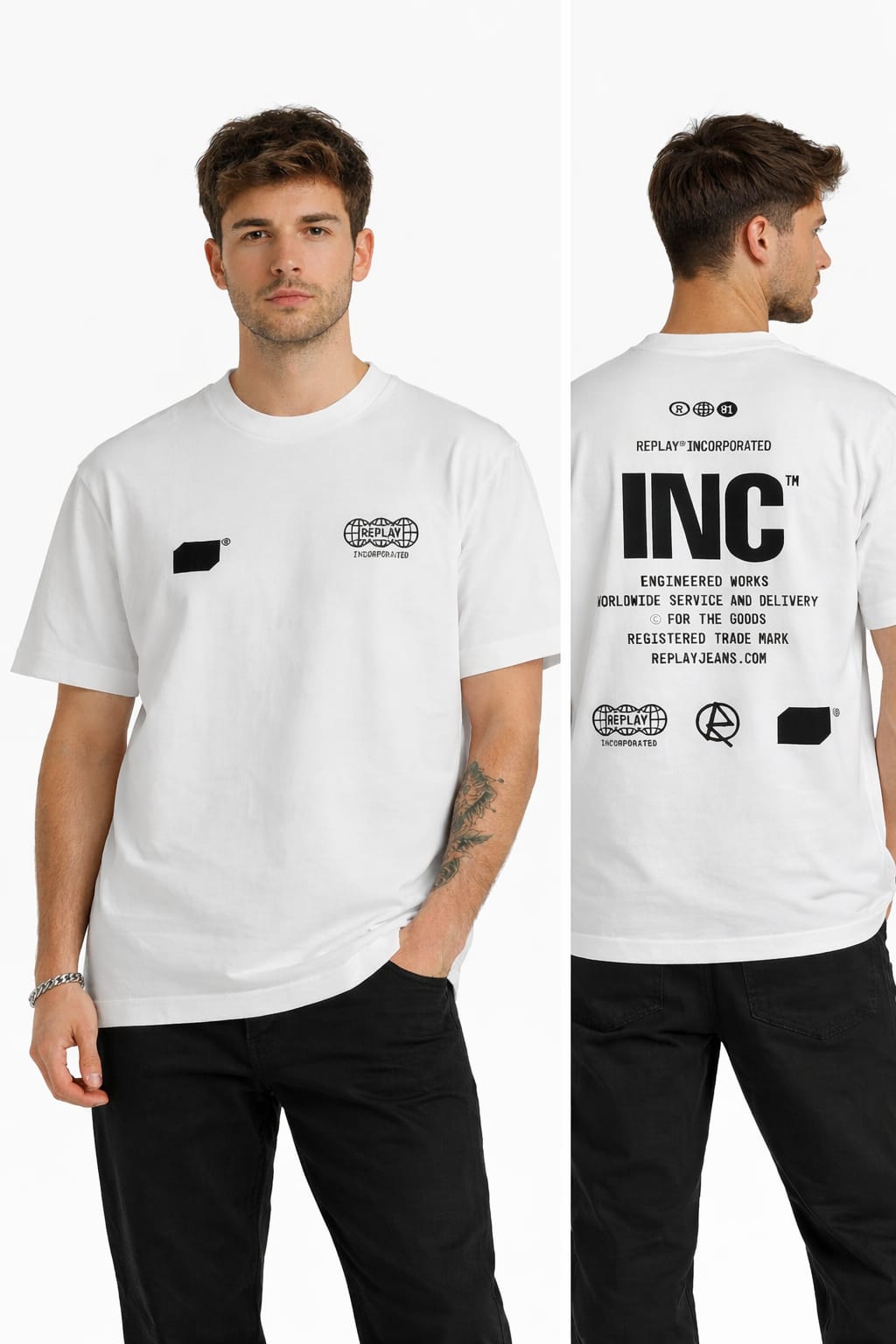 T-SHIRT REPLAY T23846