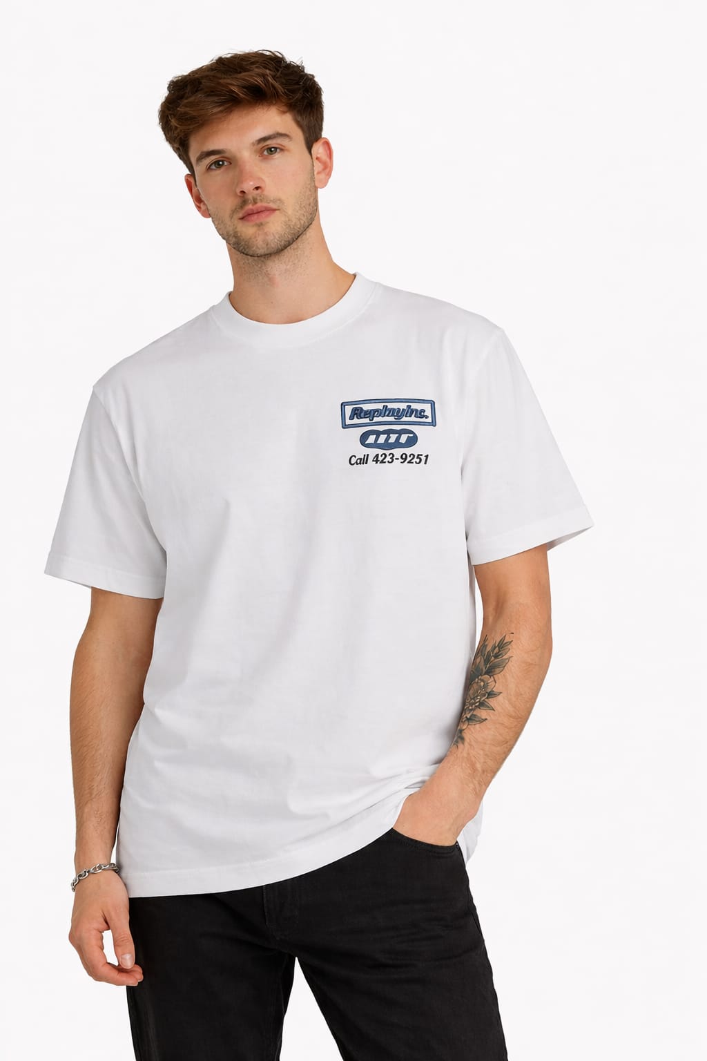 T-SHIRT REPLAY KU6046