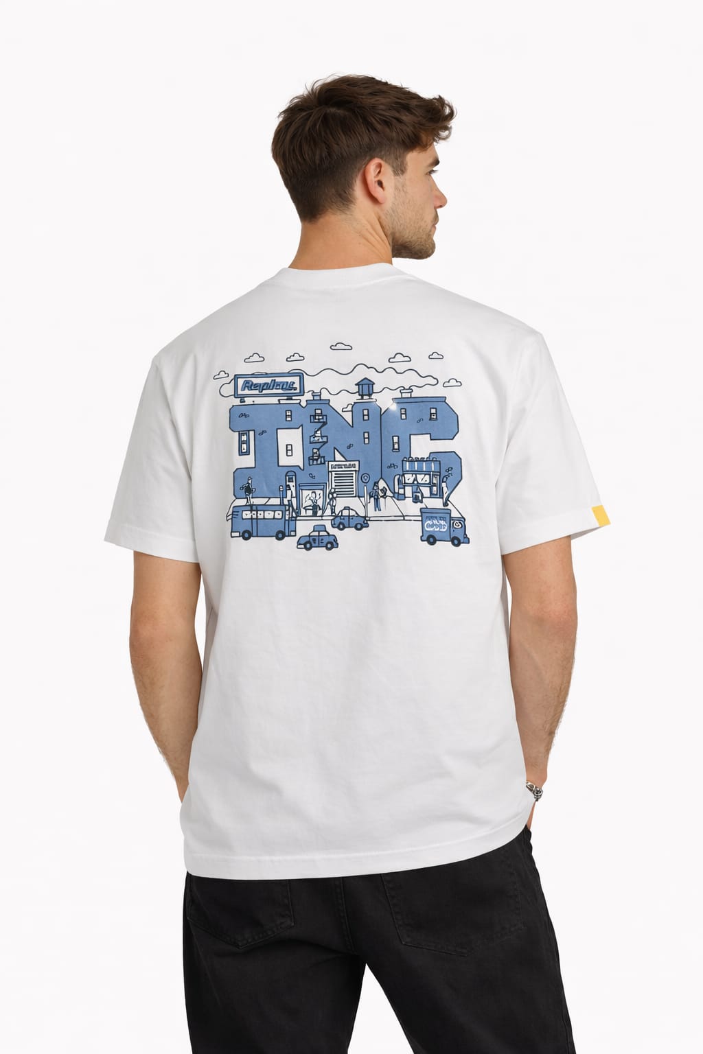 T-SHIRT REPLAY KU6046