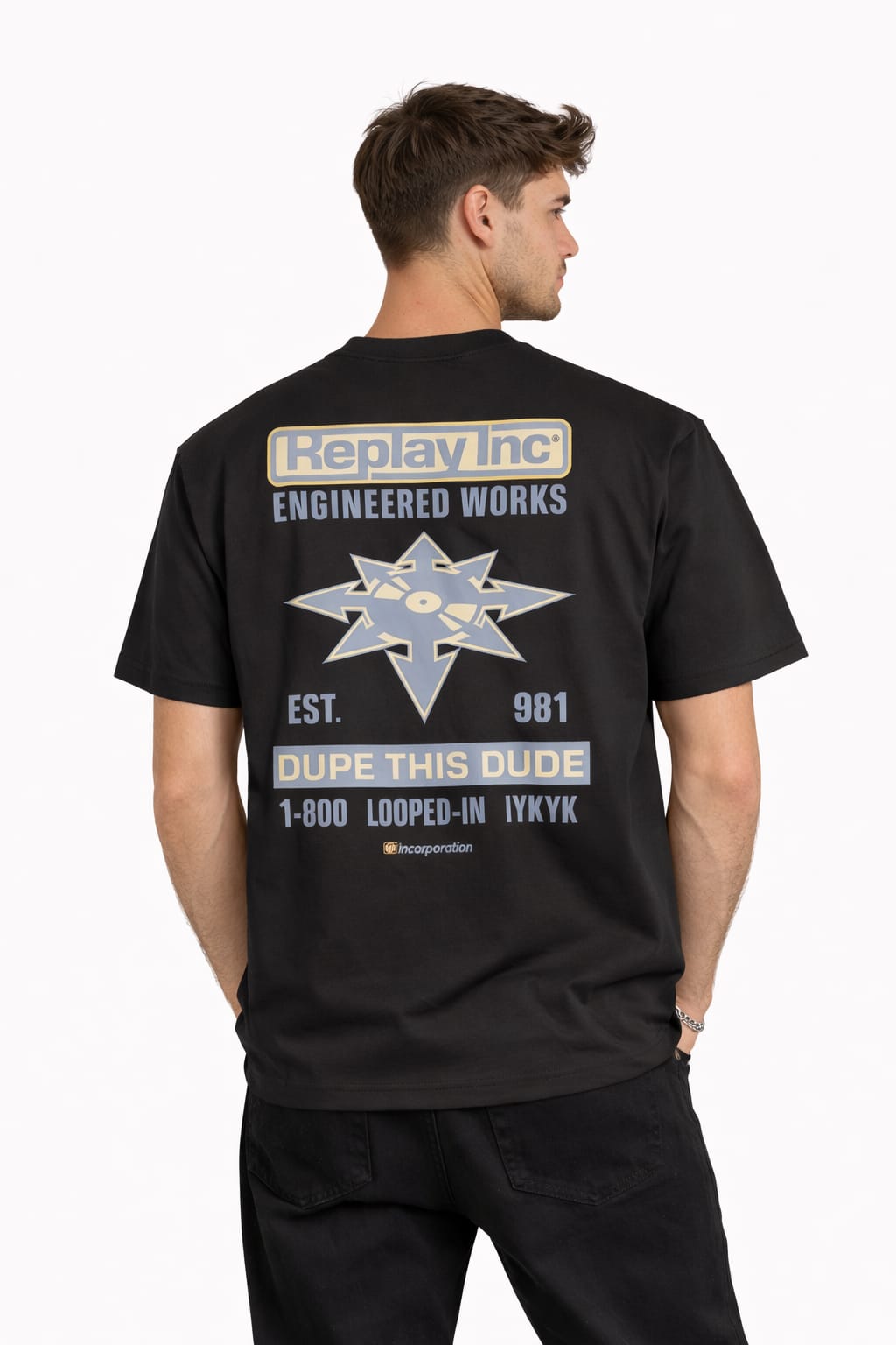 T-SHIRT REPLAY 23608P