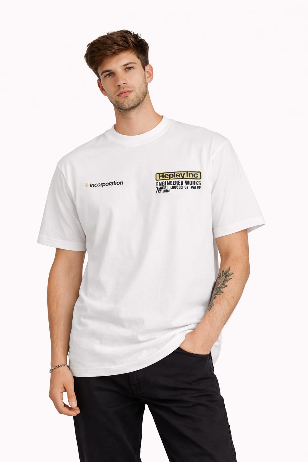 T-SHIRT REPLAY 23608P