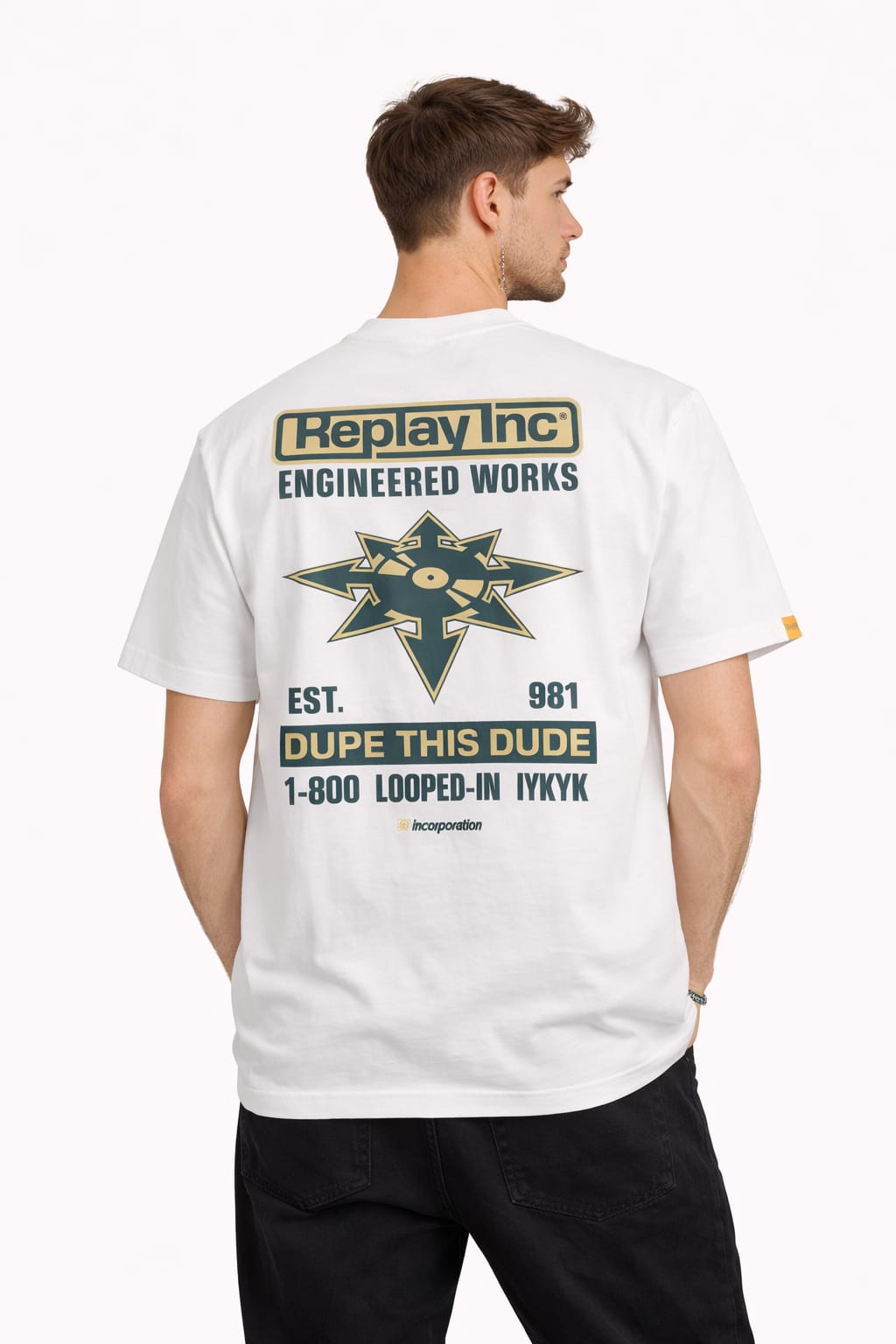 T-SHIRT REPLAY 23608P