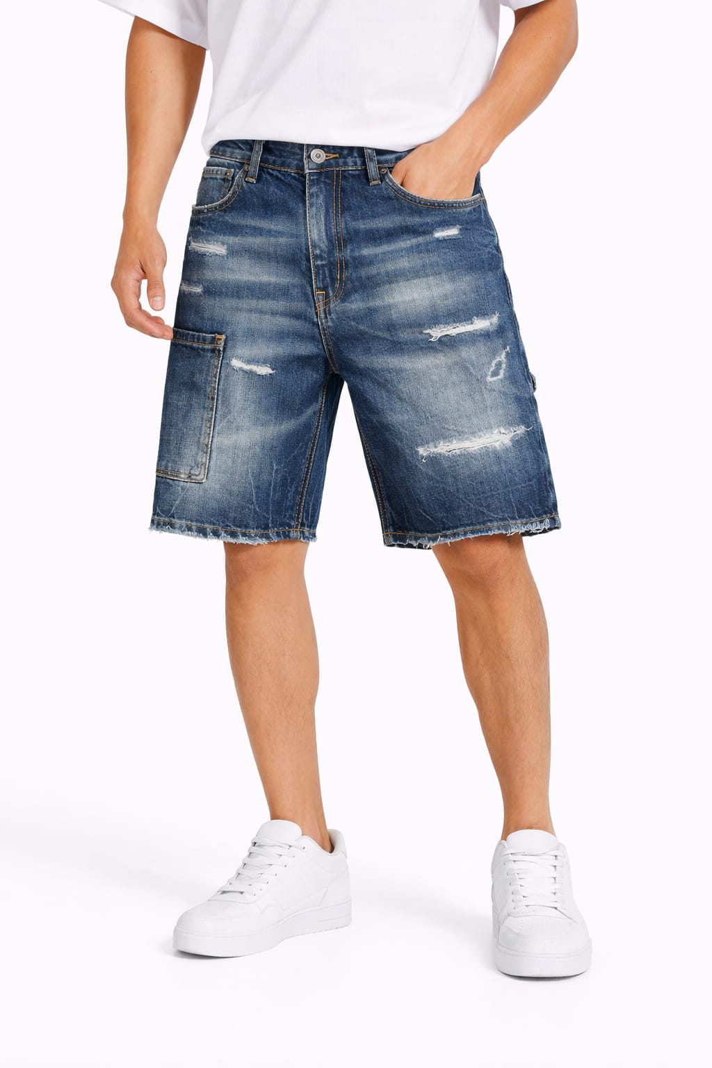PATRIOT BERMUDA JEANS SHOM17
