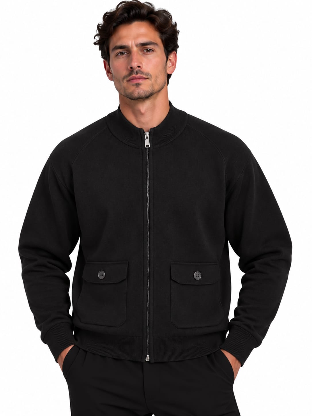 CARDIGAN ZIP J.FERRETTO
