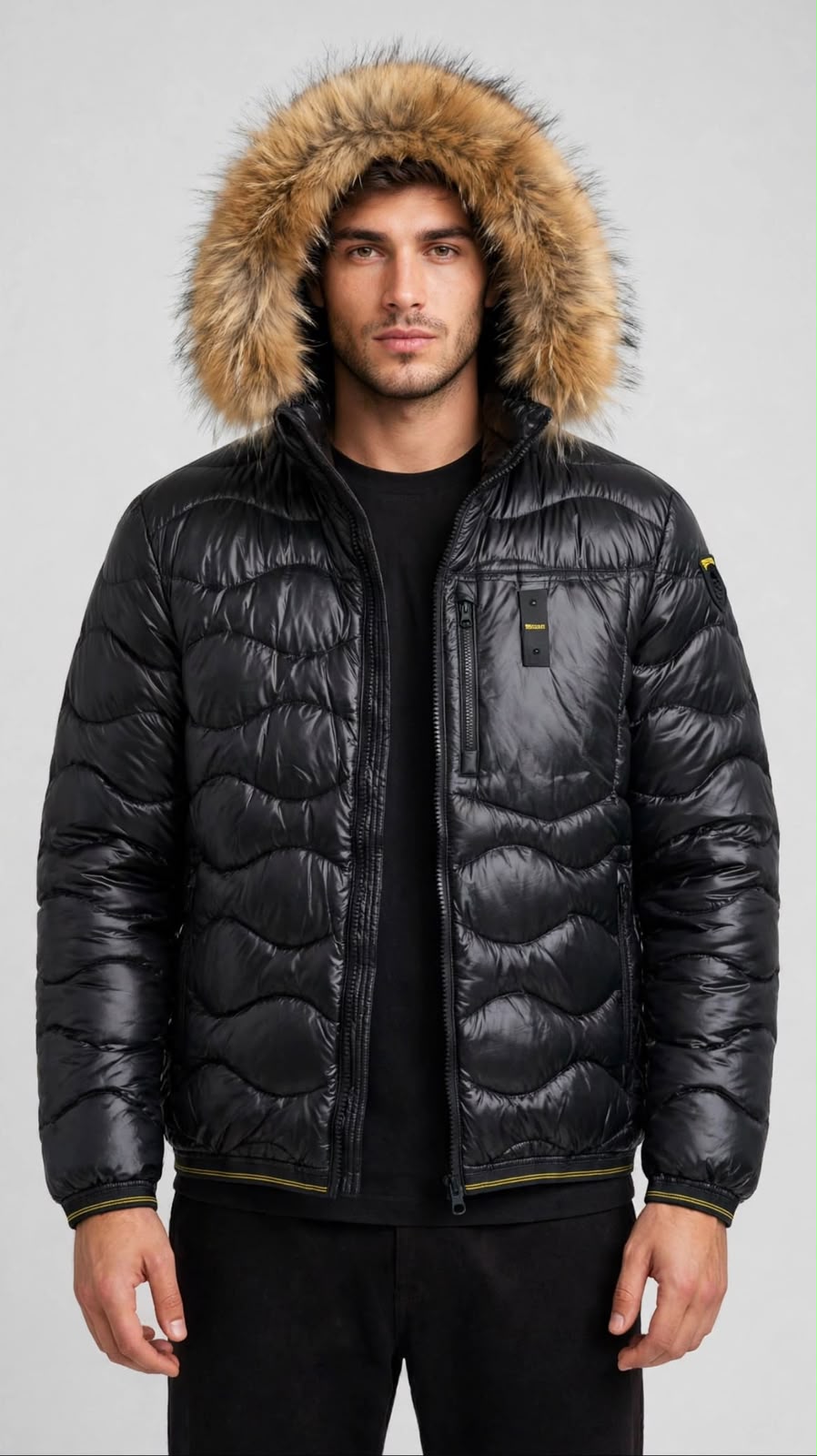 GIUBBINO BLAUER WAVEFUR 03065
