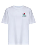 T-shirt Montagne bianca