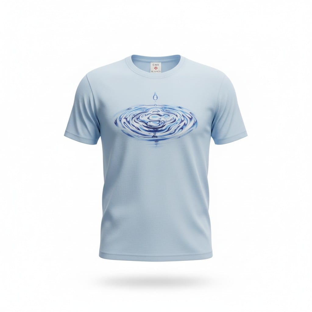 Drip Logo Short Sleeve T‑Shirt