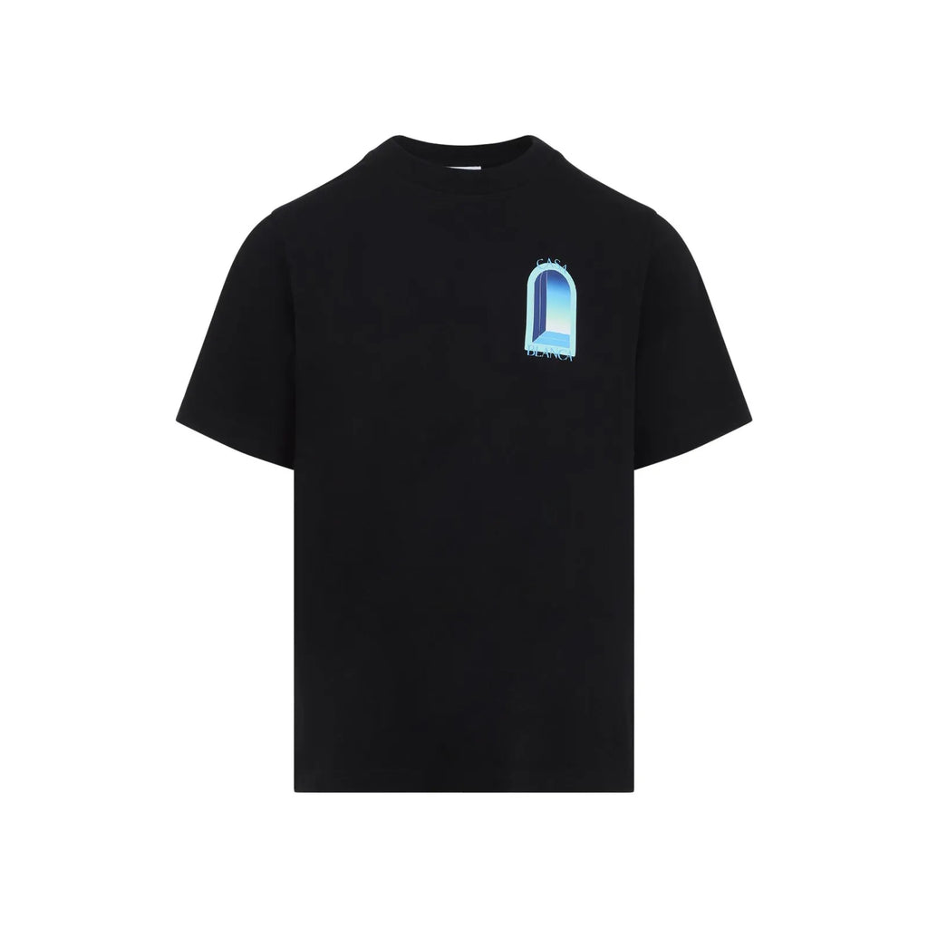 T-SHIRT CASABLANCA GRADIENT ARCH