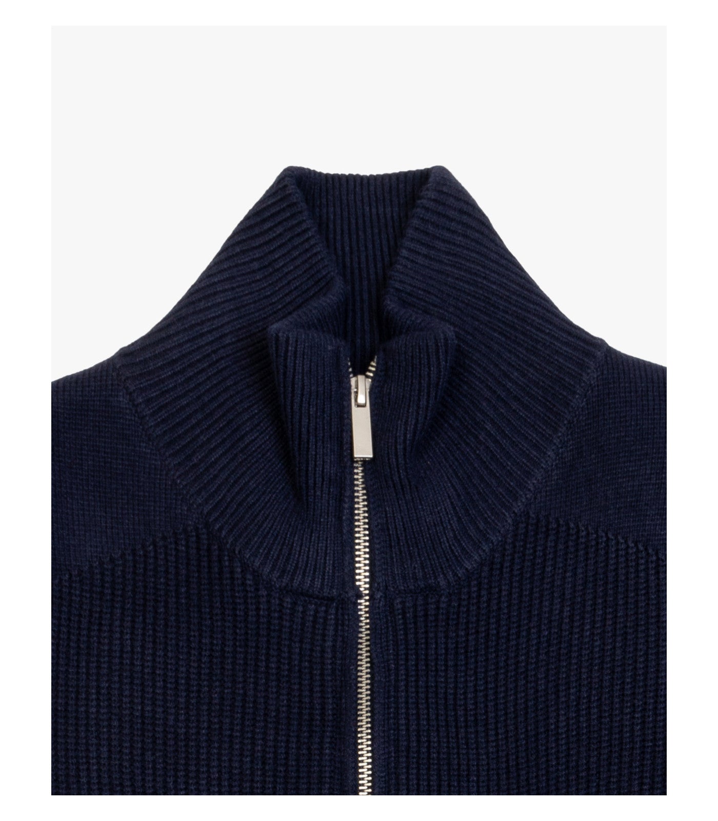 GIANNI LUPO Cardigan a costa inglese con zip