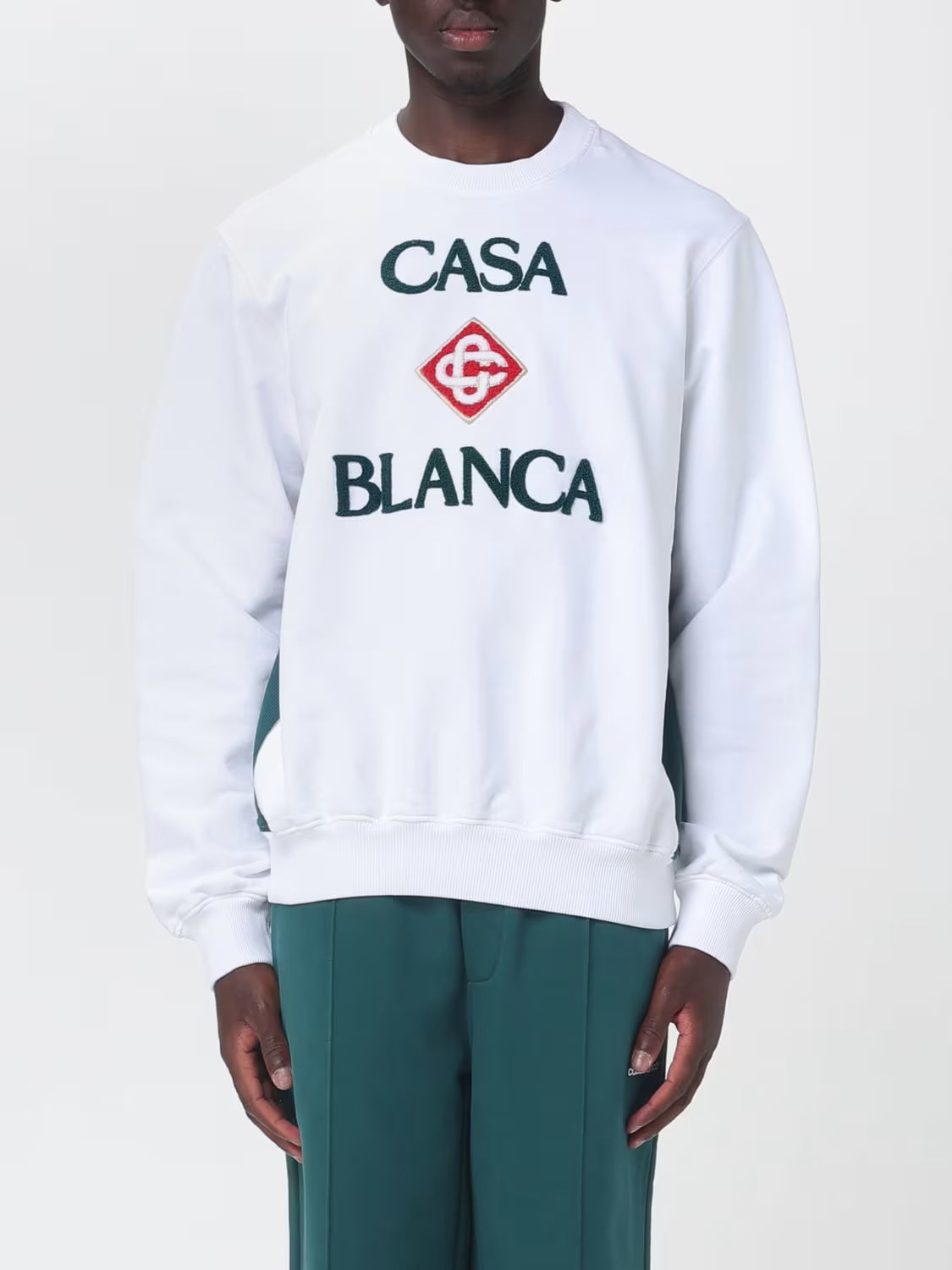FELPA CASABLANCA BOUCLE EMBROIDERED CLASSIC