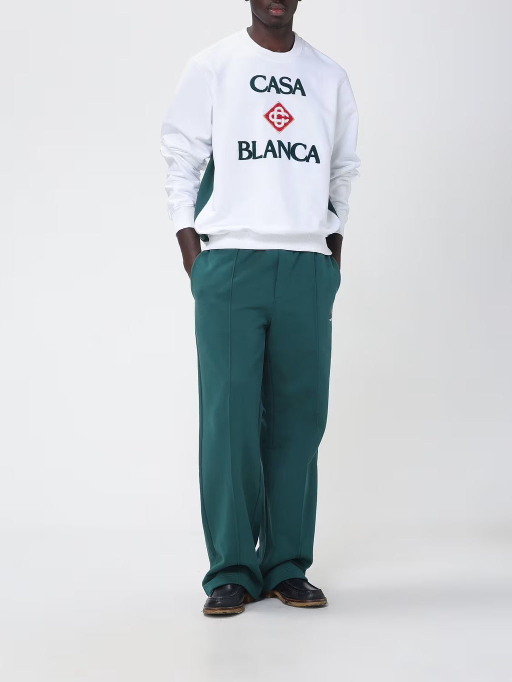 FELPA CASABLANCA BOUCLE EMBROIDERED CLASSIC