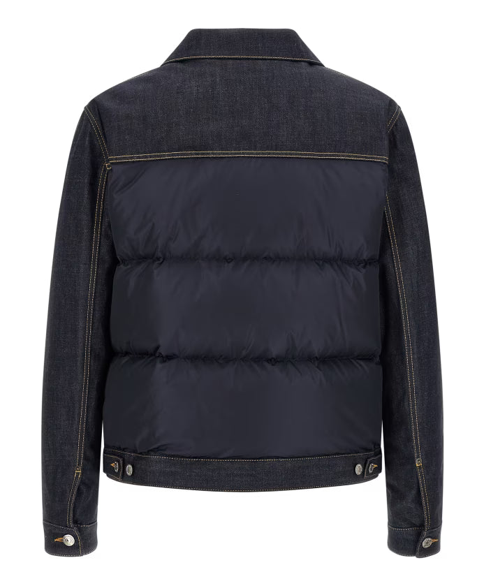 GIUBBINO DSQUARED2 HYBRID PUFFER JEAN