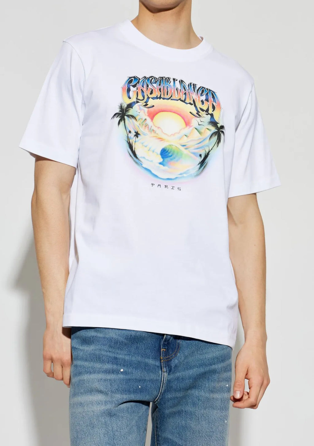 Casablanca T-shirt a maniche corte oversize Casablanca Airspray