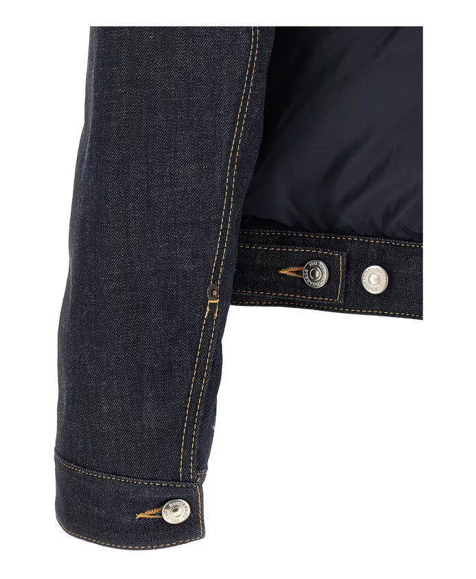 GIUBBINO DSQUARED2 HYBRID PUFFER JEAN