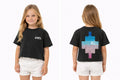 T-SHIRT CROP M.BURLON ART TH109