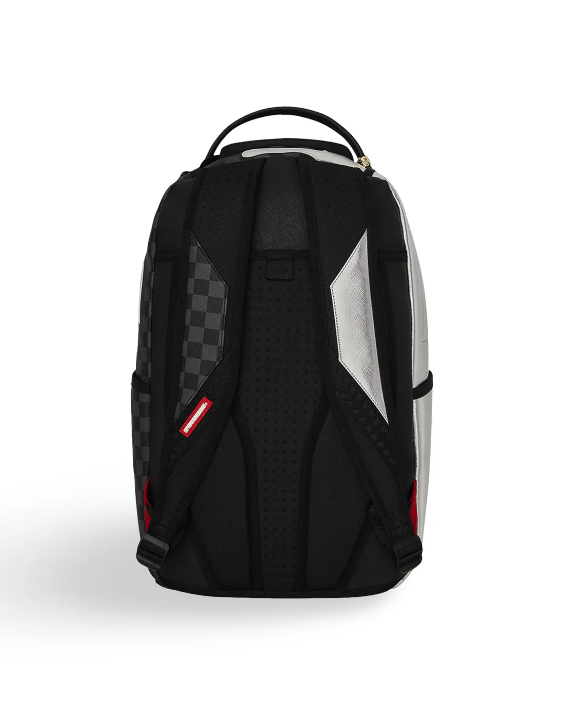 SILVER SIDE DRIP BLACK CHECK DLXSV BACKPACK