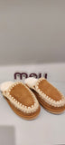 MOU SUEDE SLIPPER FULL ESKIMO STITCHING