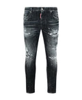 JEANS Black Rocky Mountains Wash Skater
