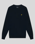 Cotton Merino Crew Neck Jumper