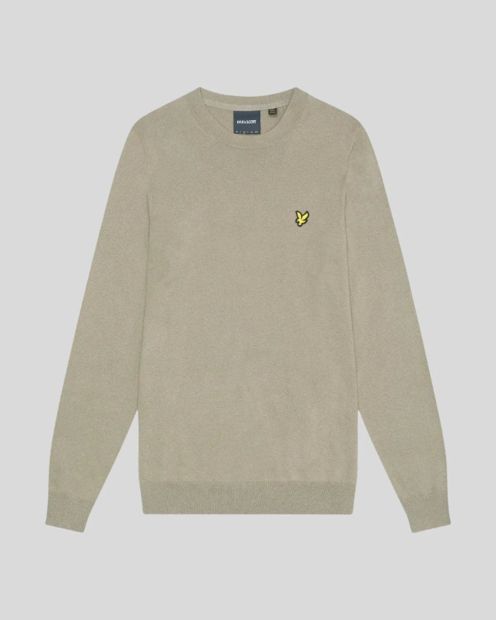 Cotton Merino Crew Neck Jumper