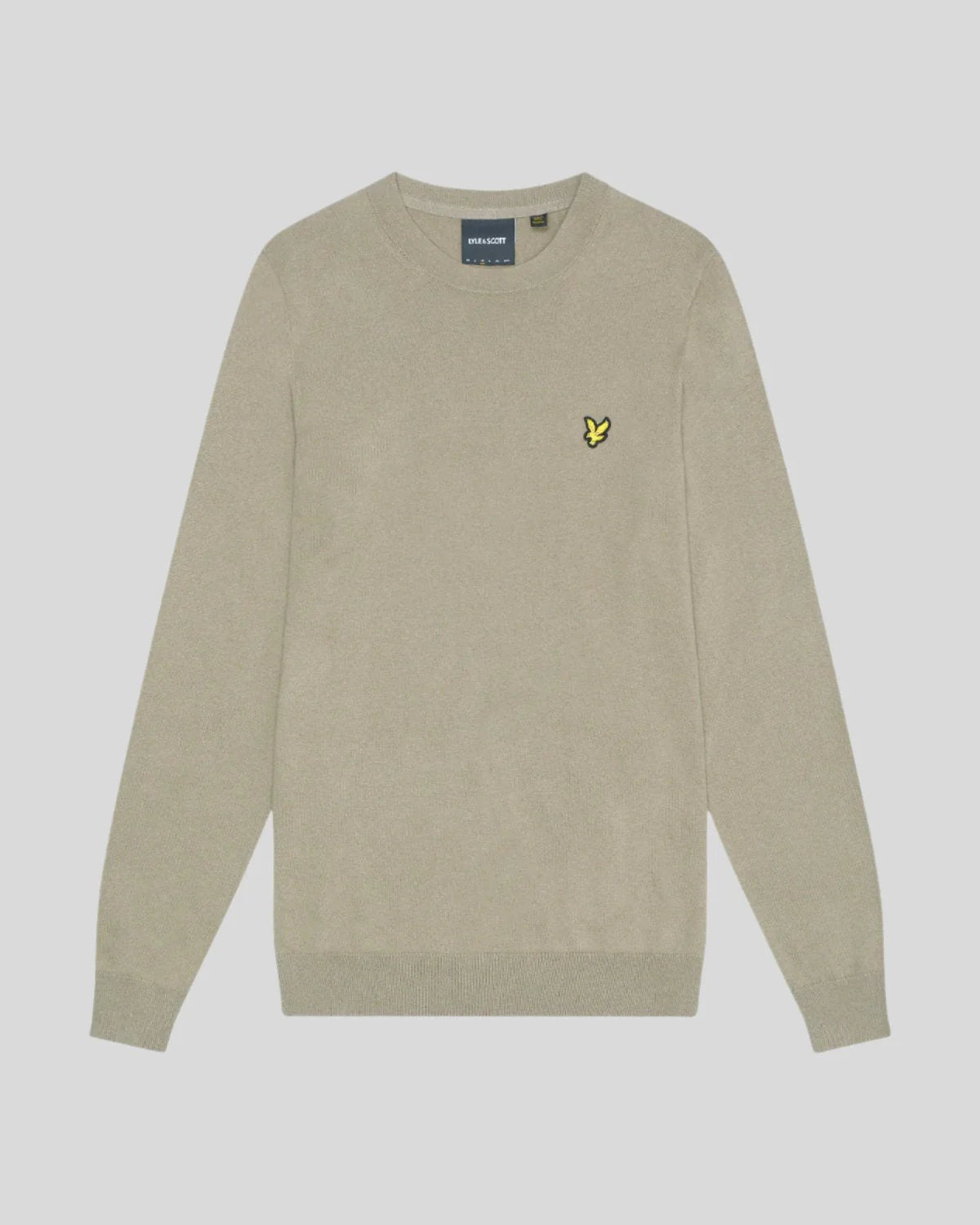 Cotton Merino Crew Neck Jumper