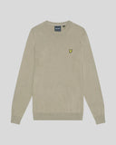 Cotton Merino Crew Neck Jumper