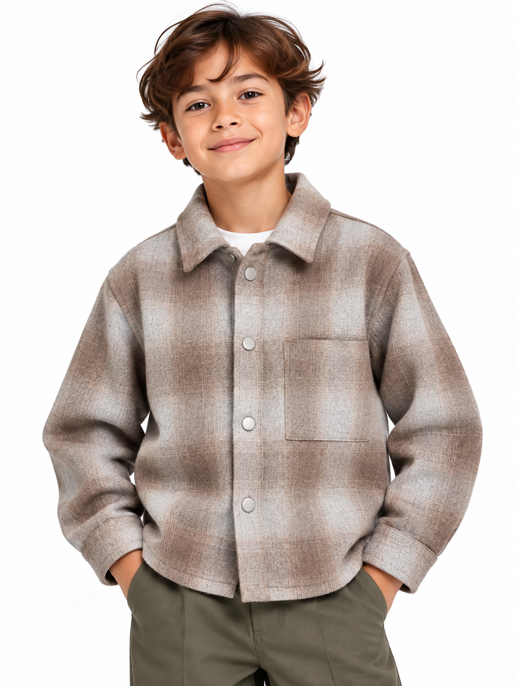 CAMICIA QUADRI I'M BRIAN KIDS ART:3836