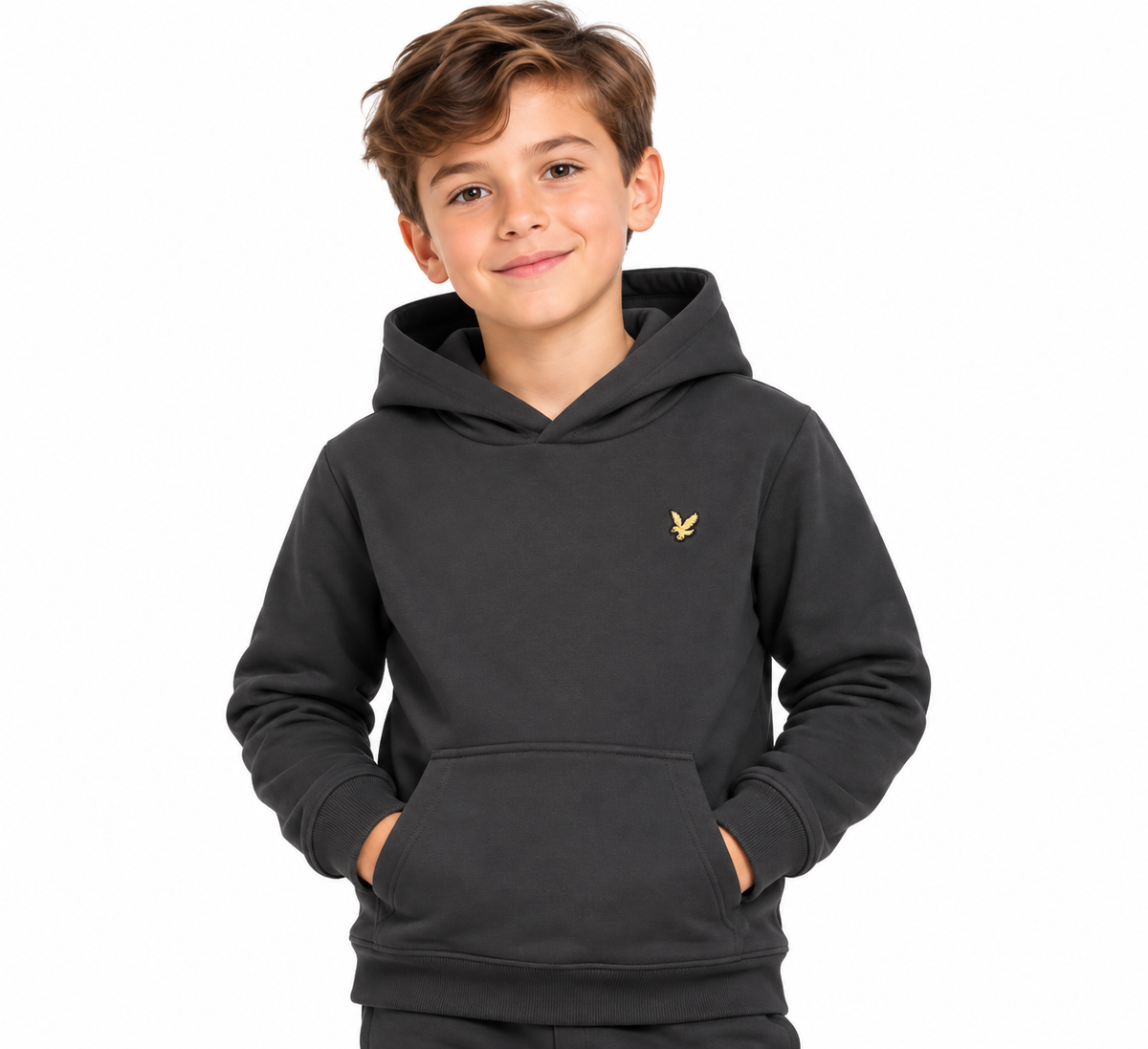 FELPA CON CAPPUCCIO LYLE&SCOTT KIDS ART:2450