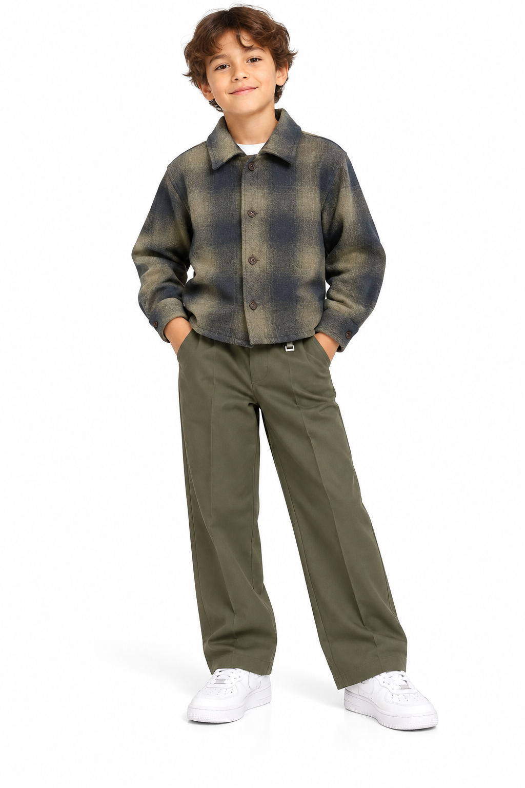 CAMICIA QUADRI I'M BRIAN KIDS ART:3833