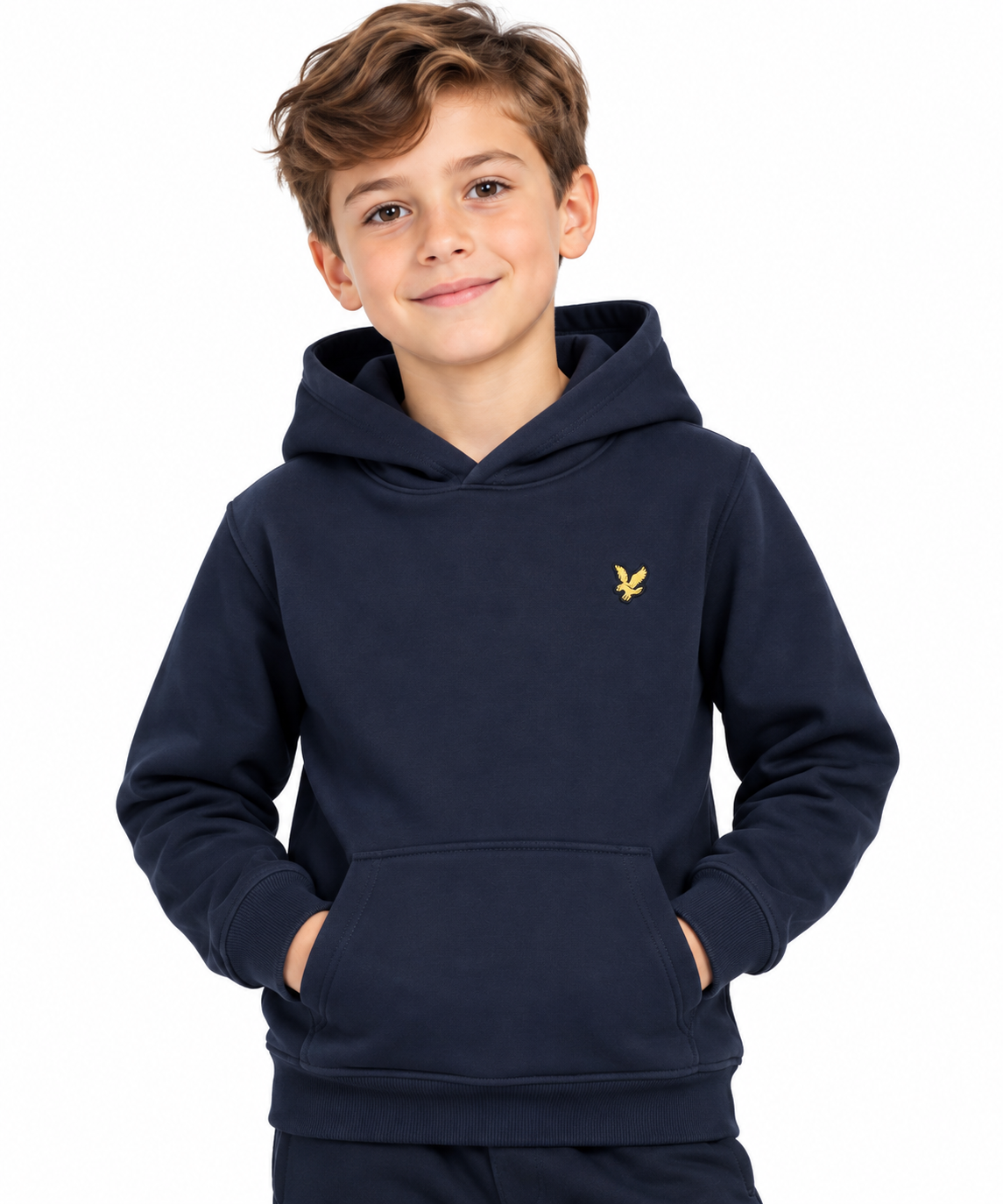 FELPA CON CAPPUCCIO LYLE&SCOTT KIDS ART:2450