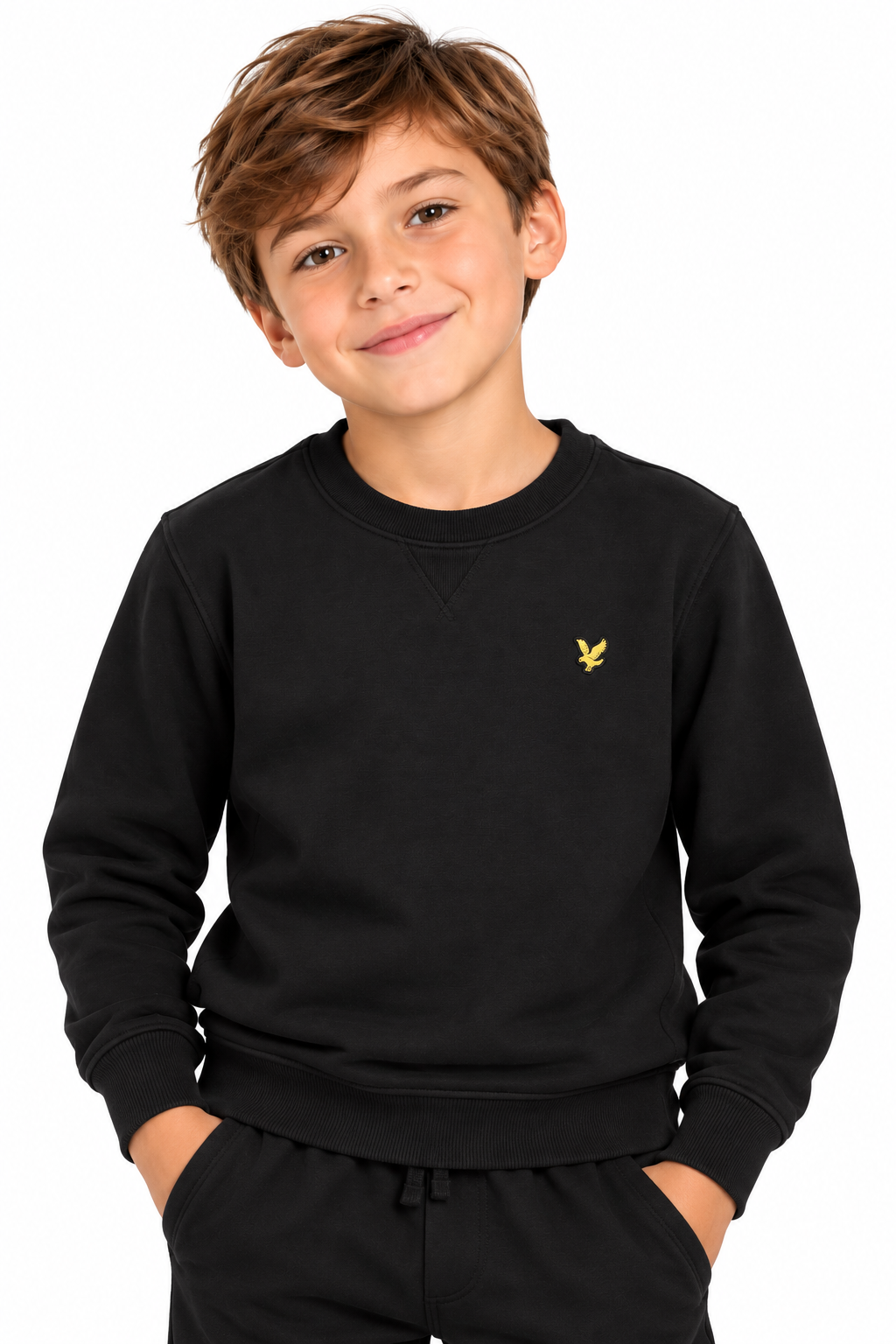 FELPA GIROCOLLO LYLE&SCOTT KIDS  ART:2500