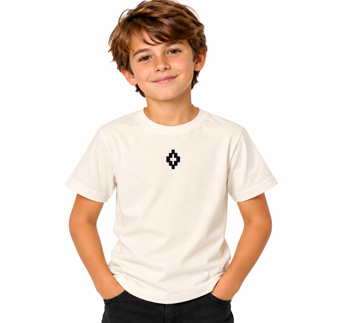 T-SHIRT MARCELO BURLON KIDS ART:049