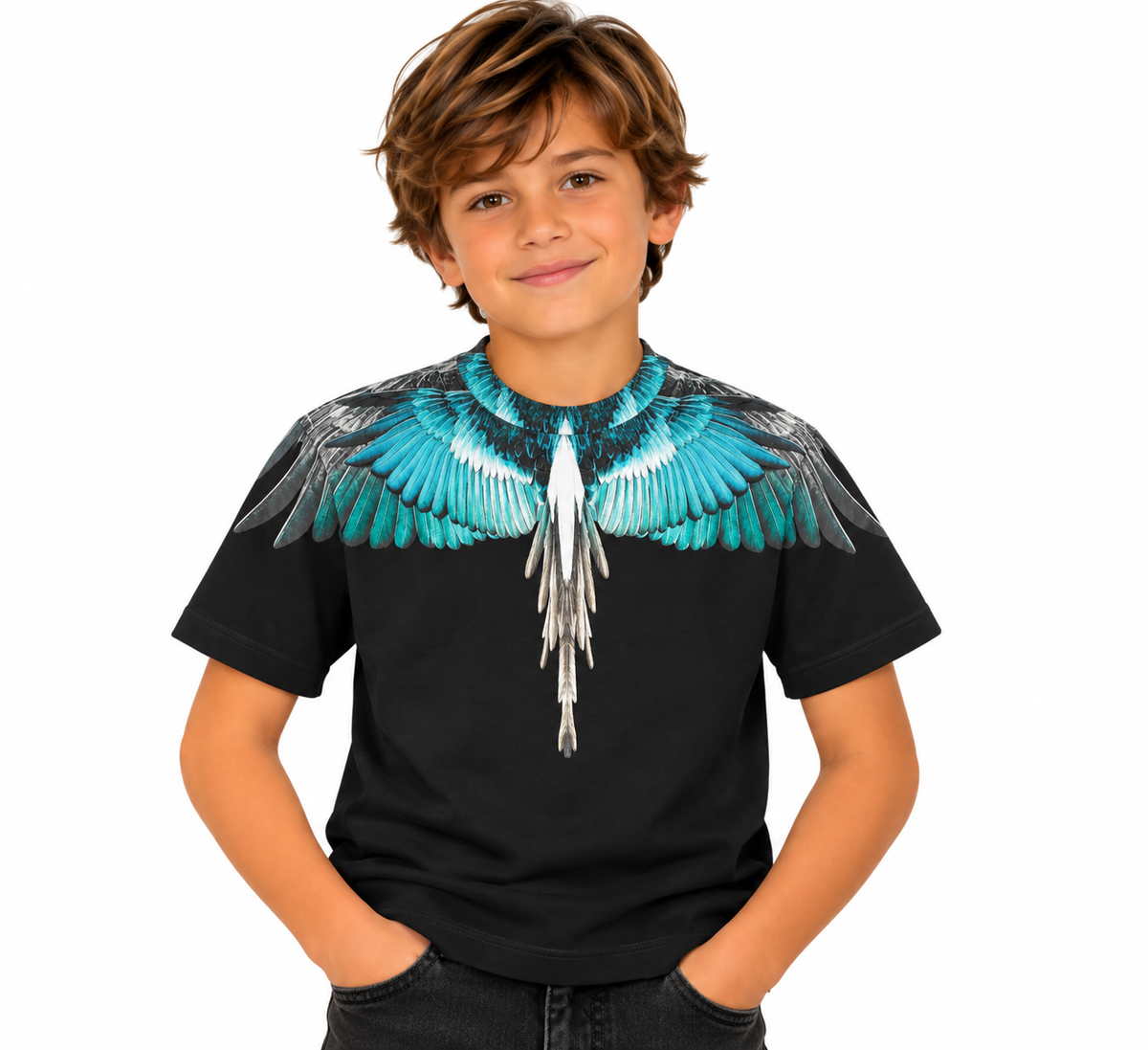 T-SHIRT MARCELO BURLON KIDS ART:034