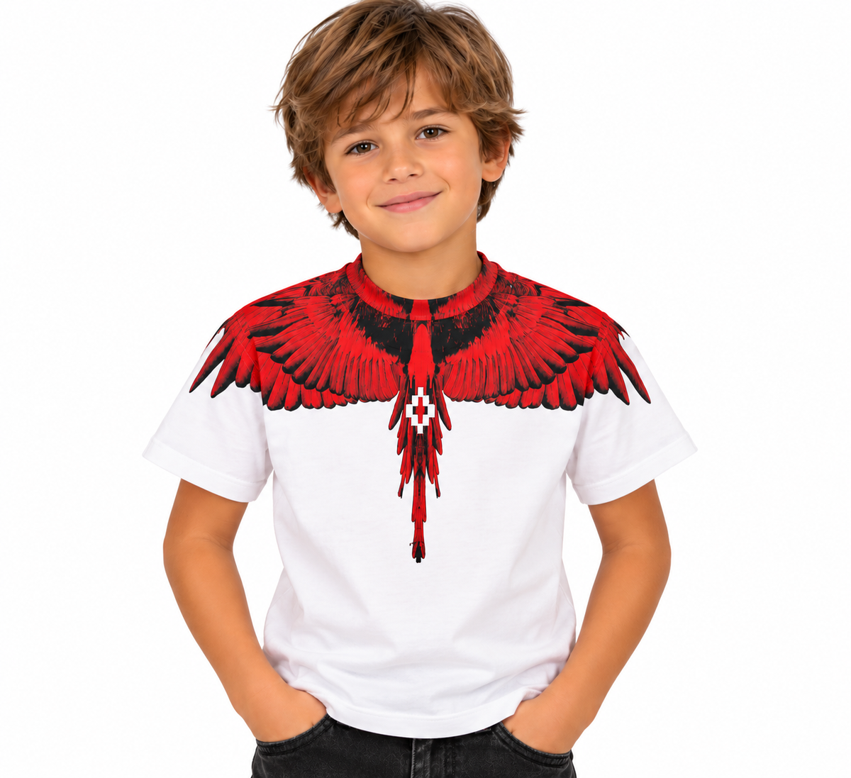T-SHIRT MARCELO BURLON KIDS ART:132